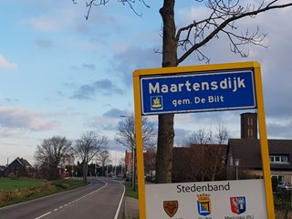 Bord Maartensdijk -  numbereight.nl